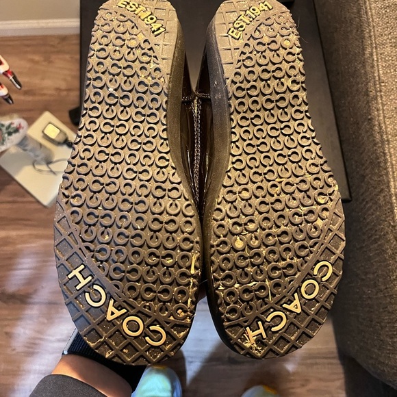 COACH PEGGY BOOTS LACE UP SNOW BOOTS MID CALF Y2K SIZE 7 - Picture 8 of 8